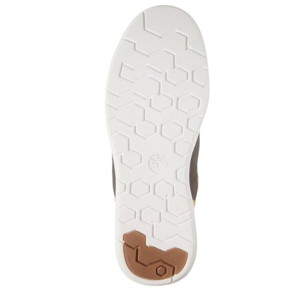 Timberland Mens Wheat Leather Seneca Bay Lace Up Mid Top Sneakers Sz 9.5 M New - Picture 8 of 12